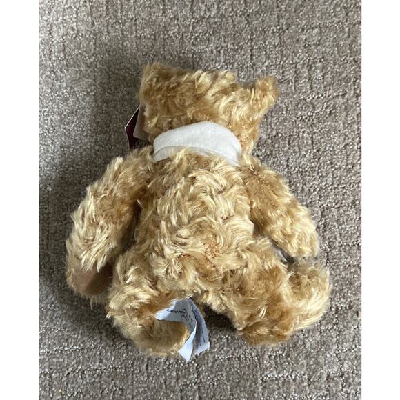 BURBERRY B Scarf Fragrance Teddy Bear Russ Berrie NWT 11” Stuffed 2008 - Picture 4 of 6
